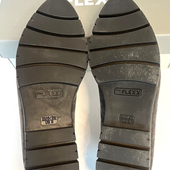 The Flexx Grey Suede Shoes - Picture 3 of 6